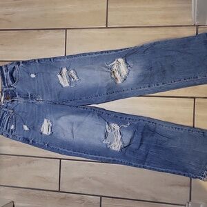 SALE-SO Highest Rise, Baggy dad jean